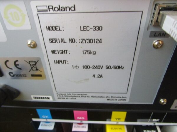 DRUCK- UND SCHNEID-MASCHINE ROLAND LEC-330 - Image 8